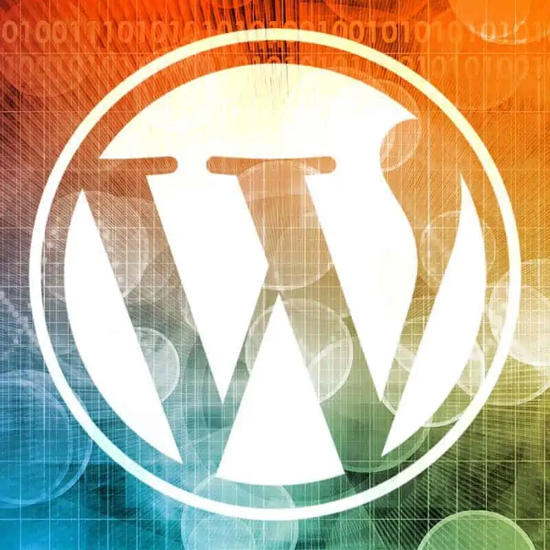WordPress symbol.